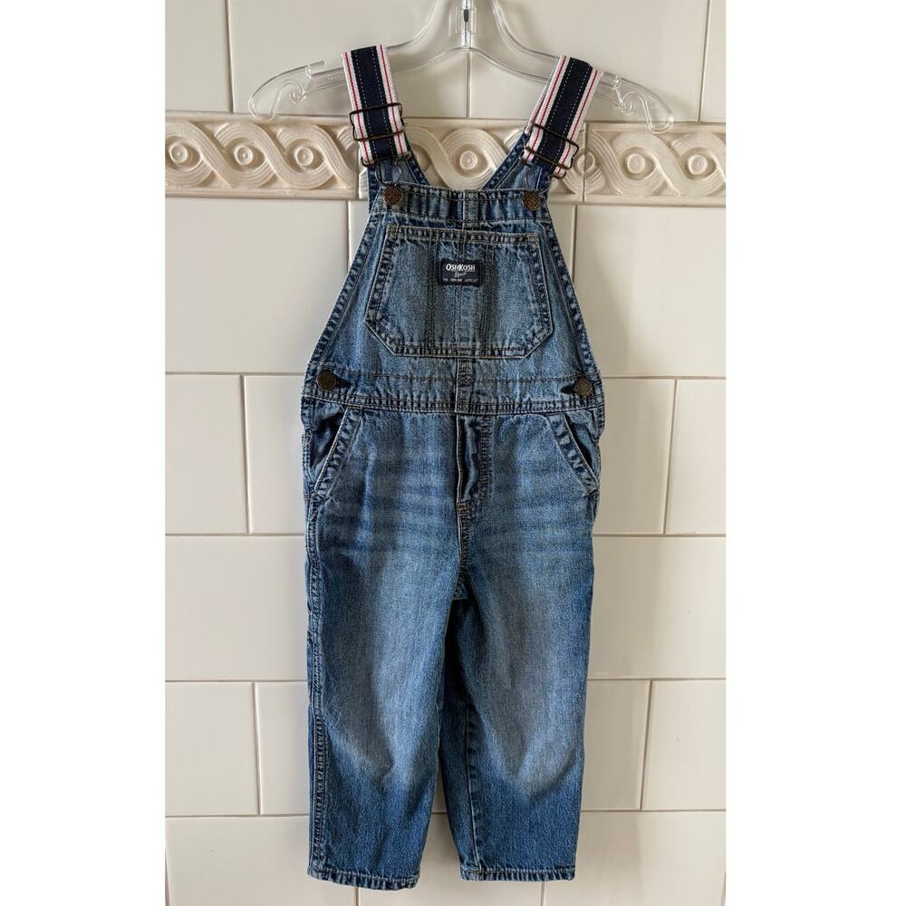 OshKosh B'gosh Overalls Denim Jean Toddler 3T